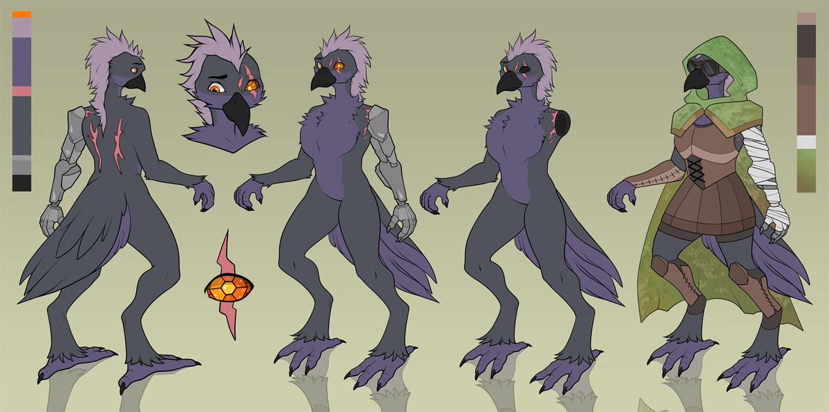 AkuvaArt's tweet photo. Reference sheet commission for BatponDawnStar @ FA. ♥
#commission #drawing #art #digitalart #anthro #feral #furry #furraffinity https://t.co/jdWmeybCH5