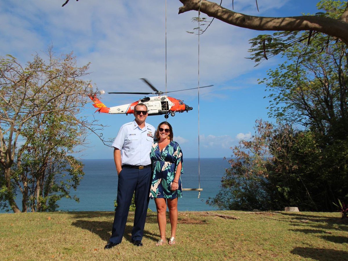 AshlynBurke's tweet photo. After 20 years of selflessly sacrificing so much to protect and defend our nation Andy has officially retired from the United States Coast Guard. https://t.co/ERaGEL0jDV