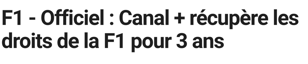 CANAL+ F1® tweet media