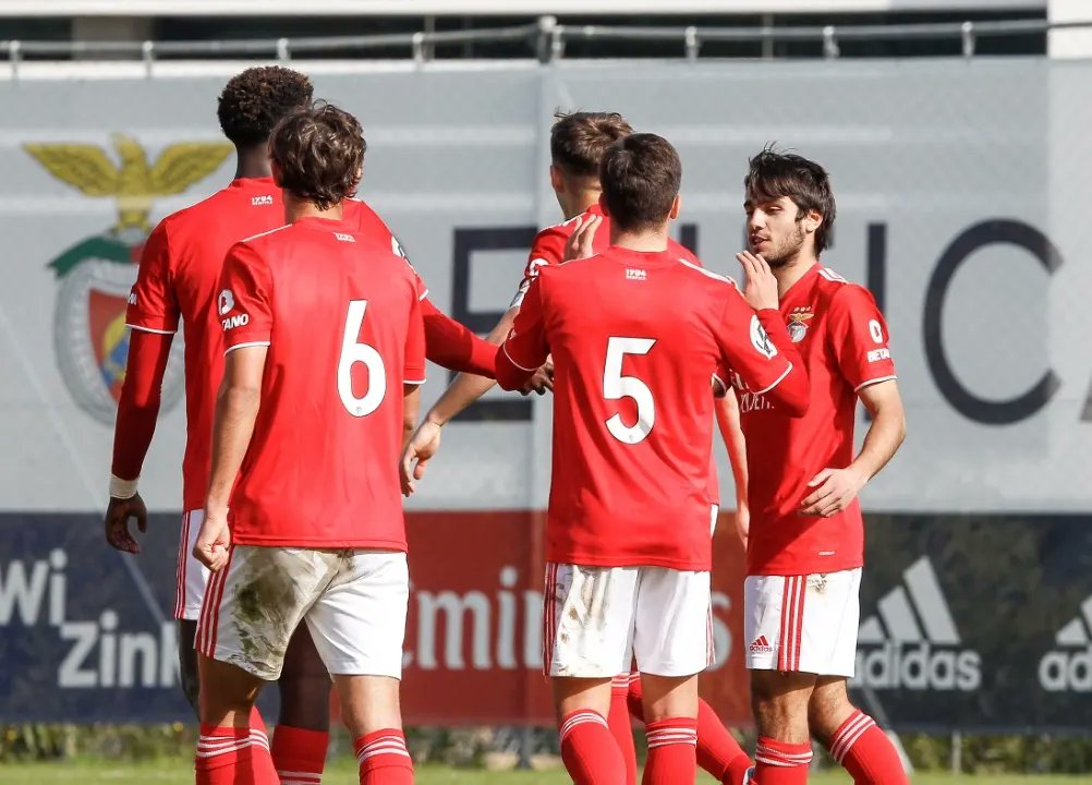 vaibenfica1904's tweet photo. O Benfica venceu o Leixões por 3-0, na 3.ª jornada do Apuramento de Campeão da Liga Revelação.
Diego Moreira, Luís Semedo e Henrique Pereira apontaram os golos.
#EPluribusUnum #FormarAGanhar https://t.co/AJpf4lX4rM