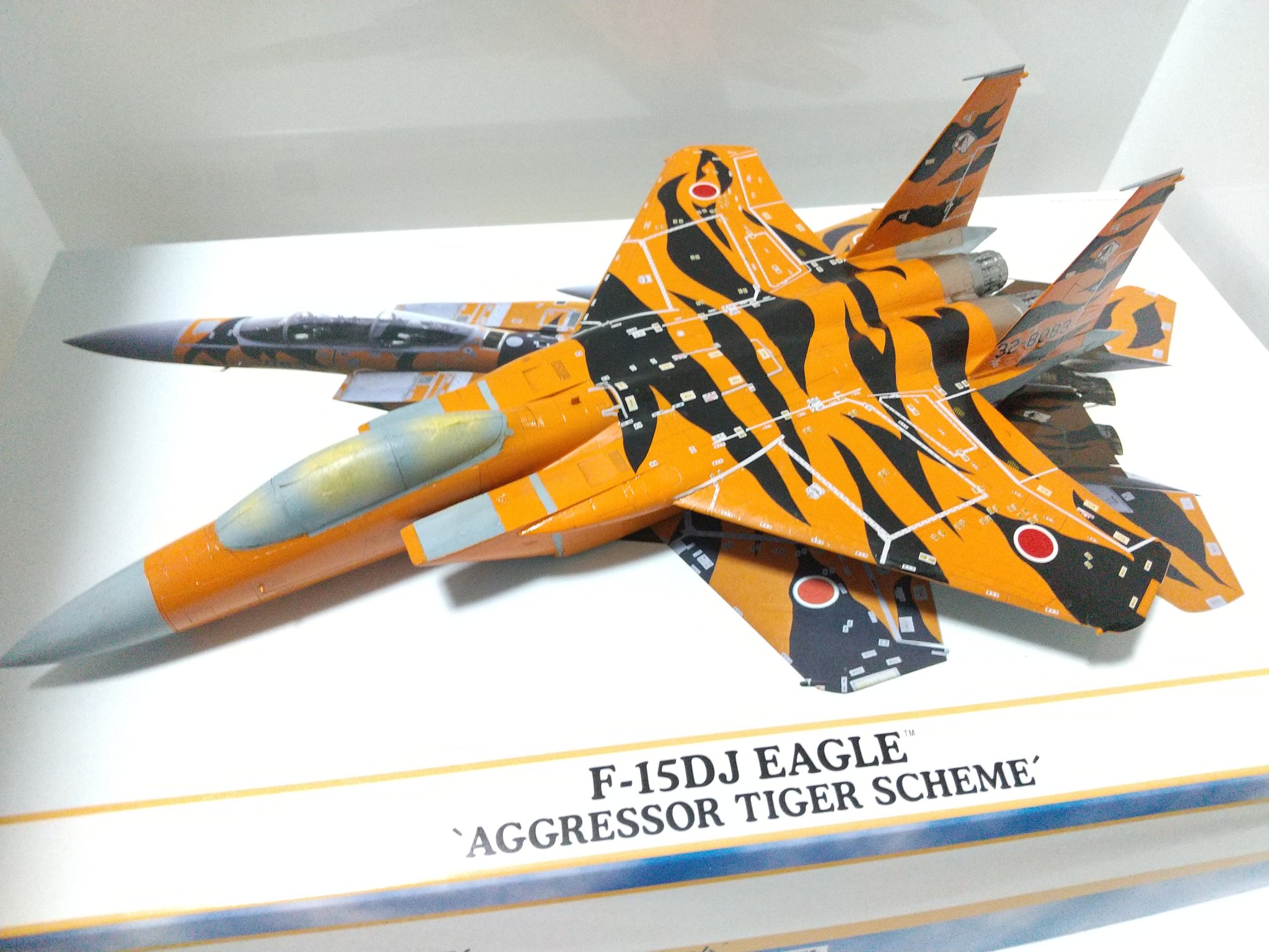 ハセガワ　1/72 F-15DJ アグレッサー　タイガースキーム 限定版 ハセガワ 1/72 F-15DJ アグレッサー タイガースキーム 限定版