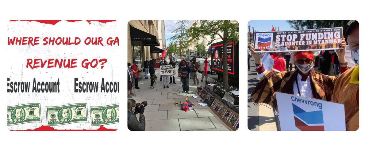 Shifting from complicity to protection is way more important than condemnation letters. We raise awareness on #SanctionMOGE to block its project revenues up by the power of sanctions authority enforced by the U.S.&amp; European Union.#TakeAction_NoMoreWords