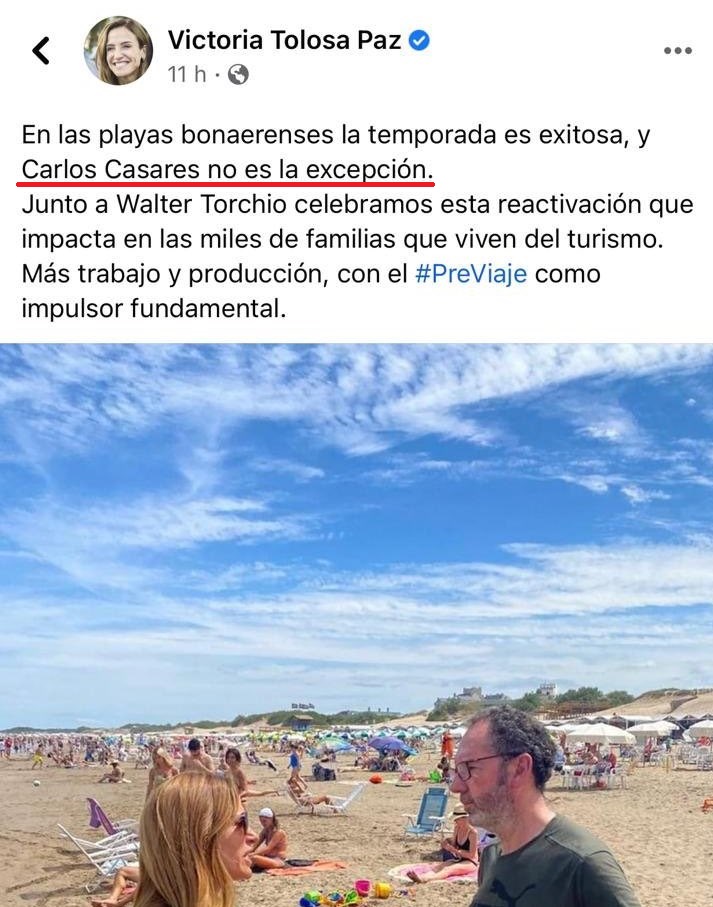 atlanticsurff's tweet photo. Mi ciela Victoria Tolosa Paz te dice que la temporada de playa en Carlos Casares es un éxito. Madre, Carlos Casares está en el centro de la Provincia y no hay playa.  Que asno es, Dios mio.👇👊🔥💣 https://t.co/QjEpqadpf8