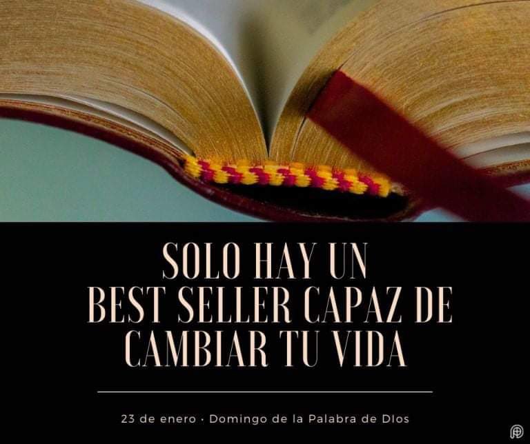 BIBLIA Y LITURGIA
DOMINGO DE LA PALABRA

Hoy Domingo 23 de enero, Domingo III del Tiempo Ordinario, celebramos el Domingo de la Palabra, instituido por el Papa Francisco en el Motu Proprio "Aperuit illis" en 2019.

facebook.com/story.php?stor…