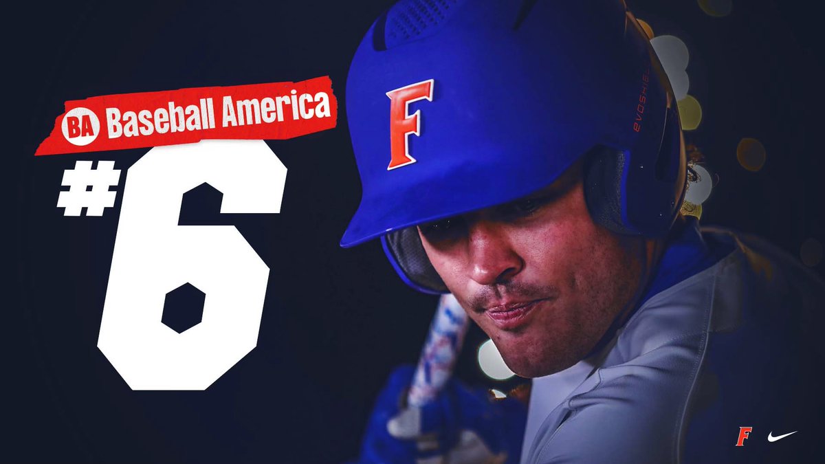 Picked 𝐬𝐢𝐱.

#GoGators // 🐊⚾️