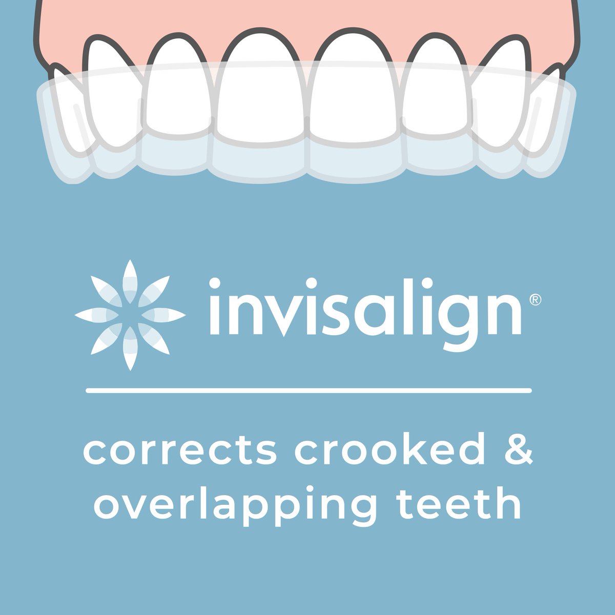Are you interested in straightening your smile using Invisalign, but aren’t sure if it can solve your crooked or misaligned teeth?

Book a consultation with us to find out more
#clearaligners #clearbraces #invisalign #invisiblebraces #straightteeth #teethstraightening