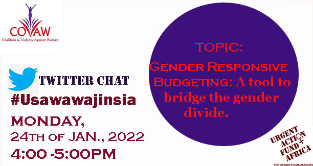 Coalition on Violence Against Women (COVAW) tweet media