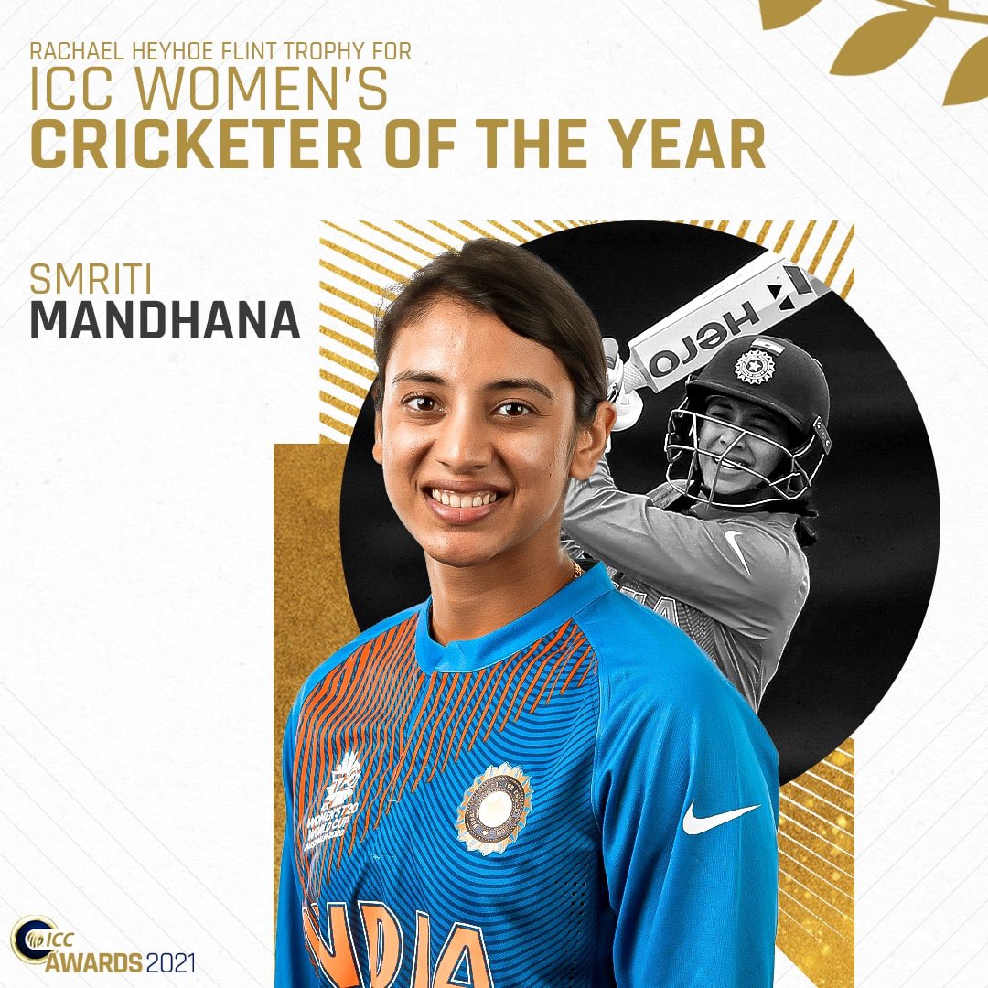 palakmuchhal3's tweet photo. Congratulations Champion! @mandhana_smriti ❤️

#NationalGirlChildDay https://t.co/J5dYt4mMUh