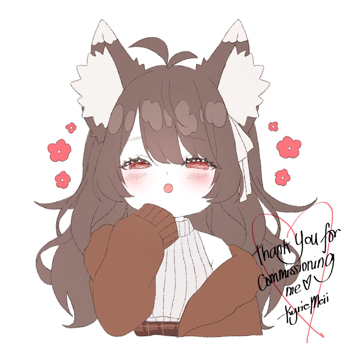 foxplushy's tweet image. ty @KyrieMeiiArtist !~ chu cute ❤️❤️

#FOXPLUSHY #FoxplushyArt