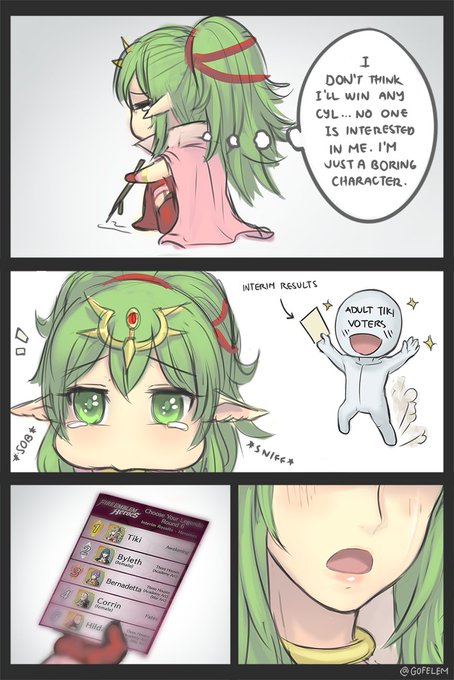 Adult Tiki's CYL6 interim result. (๑ˊ͈◡ˋ͈๑)〜♡॰
#FEH #FEHeroes #FireEmblem 
