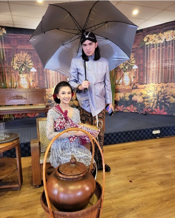 Tuan muda &amp; nyonya muda acara 7 bulanan kinanti #TerpaksaMenikahiTuanMuda