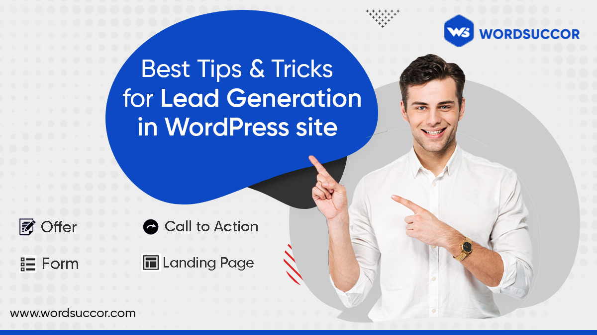 WordSuccor's tweet photo. Best Tips &amp; Tricks for Lead Generation in WordPress site

Explore this link👉 https://t.co/uKmgQuSsyN

#wordpress #wordpressseo #leadgeneration #conversion #wordpressdeveloper #WordPressDevelopment #wordsuccor https://t.co/xifATAhi1M