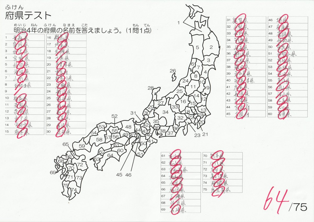 りーべの結果と解答。これ全問正解できる人おるんかいな。 