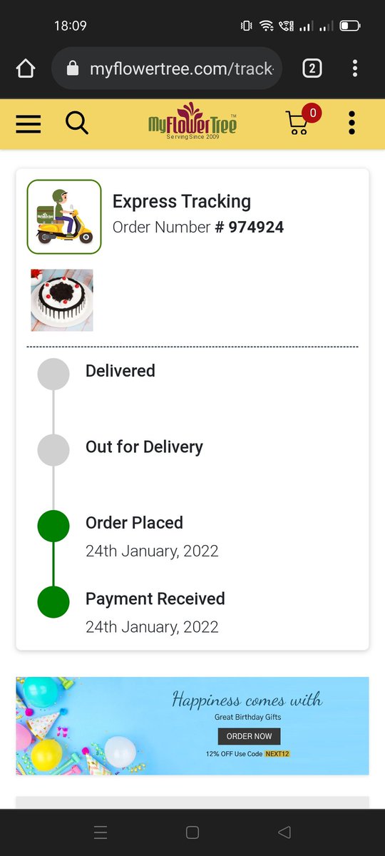 mousumisink's tweet photo. This is a caution note to everyone
https://t.co/GUuwfF06tK
r fooling people by taking gift/cakes orders and not delivering. They r even not ready to refund. They have spoilt a precious ocassion and now acting smart.
#myflowertree.com https://t.co/KCsVnEAvWb