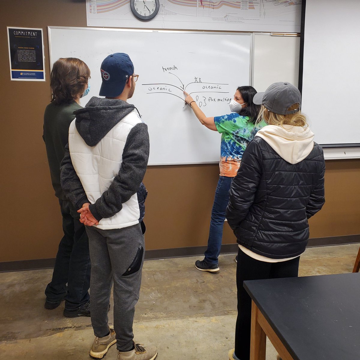 GeologyUtc's tweet image. Have you been to the #EarthCenter yet? #UTCGeology now offers tutoring to students enrolled in Physical Geology. Visit us in Grote 208 on Wednesdays from 2-4!