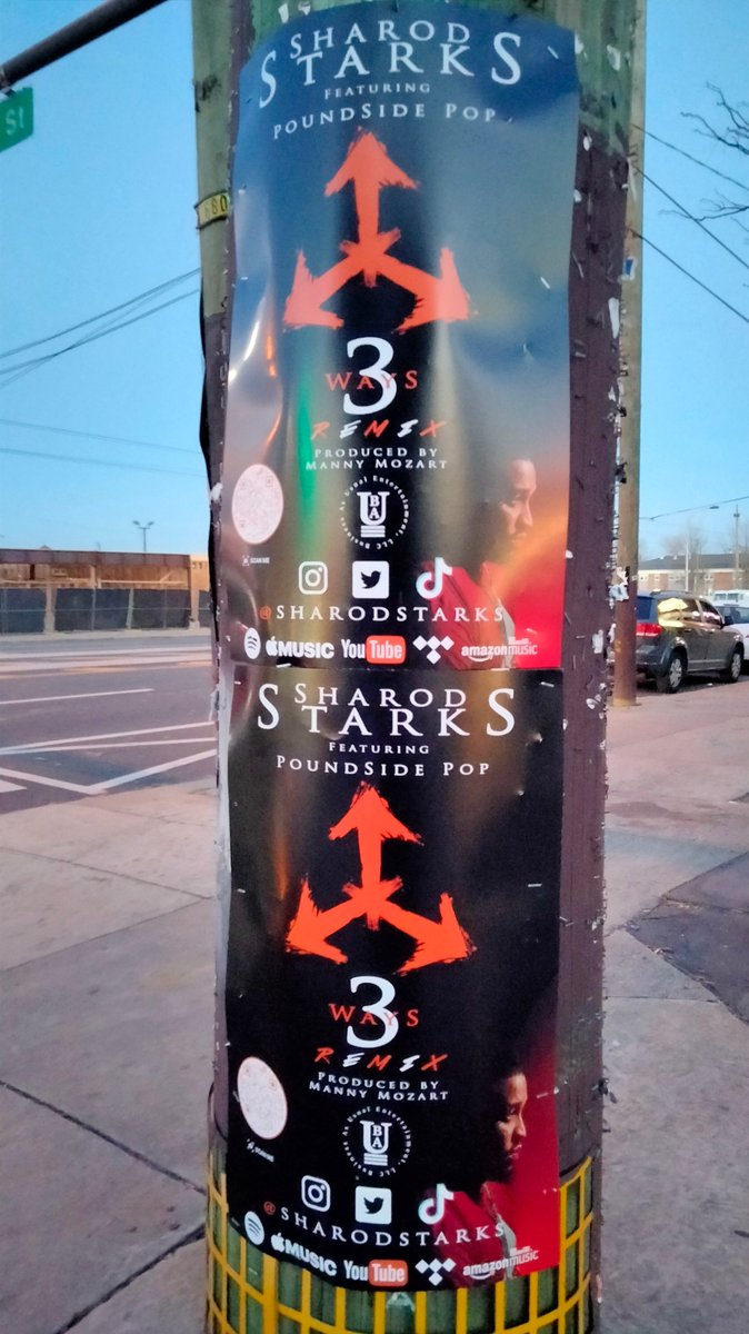 qthequestion's tweet photo. Best street team in the music business!!! New @SharodStarks ft. Poundside Pop "3 Ways". https://t.co/3ckX0NskaD
