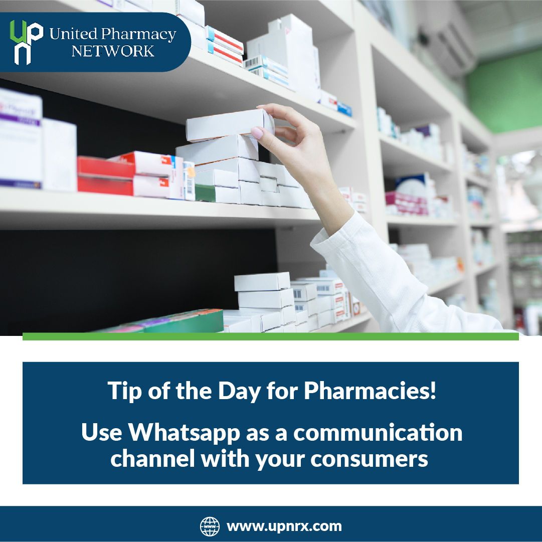 UPNRXUS's tweet photo. Digitizing your pharmacy store can make communication with customers seamless. Consequently, it can improve your store sales. 

Get on a call with us at https://t.co/h4KodKA0Ne for your pharmacy's marketing solutions.

#UnitedPharmacyNetwork #PharmacyPlusNetwork https://t.co/Gz7N5f6JMD