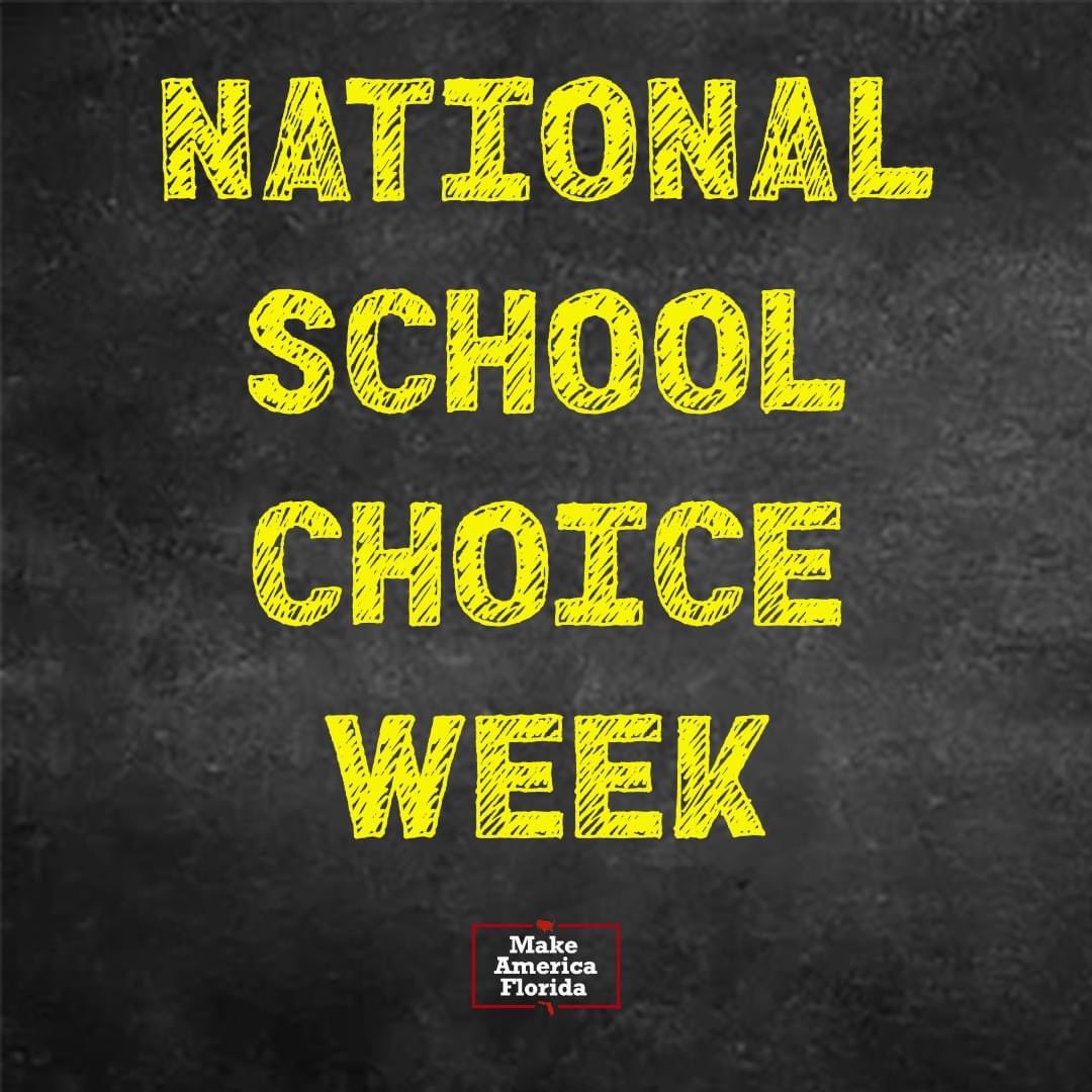MakeAmericaFla's tweet image. Florida has led the way in School Choice! Each student deserves a chance to succeed!