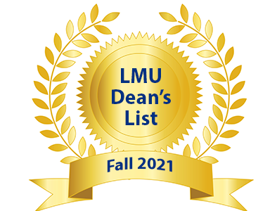 LMUtweets's tweet photo. We're so proud of our Undergraduate students that have been named to the Dean's List for the Fall of 2021! Check out the full list below!
https://t.co/79QfOG5MUA https://t.co/hxs5l29flm