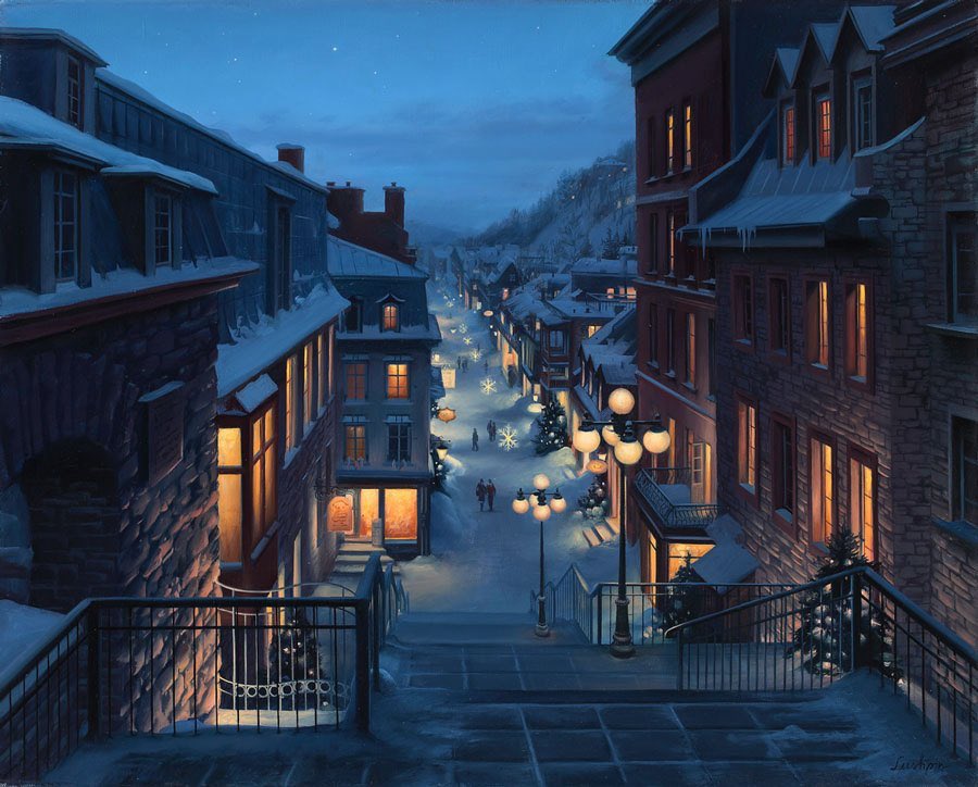 PlaceboArtt's tweet photo. Winter landscapes by Evgeny Lushpin https://t.co/ExsQk16efg