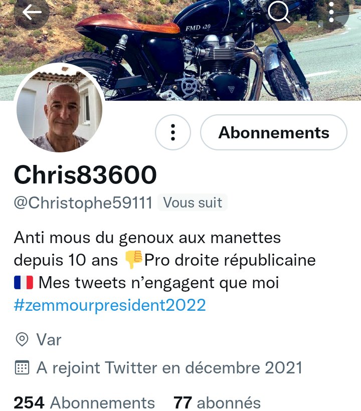 INFO🚨Mes amis abonnés😉 ainsi que l'équipe #JambonBeurre 😉notre ami <a href="/Christophe59111/">Christopher Gonzalez</a> 👍aurait besoin d'un petit coup de pouce pour grossir sa TL!Et ainsi lui donner plus de visibilité!Merci de vous abonner à lui!Merci n'oubliez pas tous ensemble nous sommes plus forts!🇨🇵💪👍👌