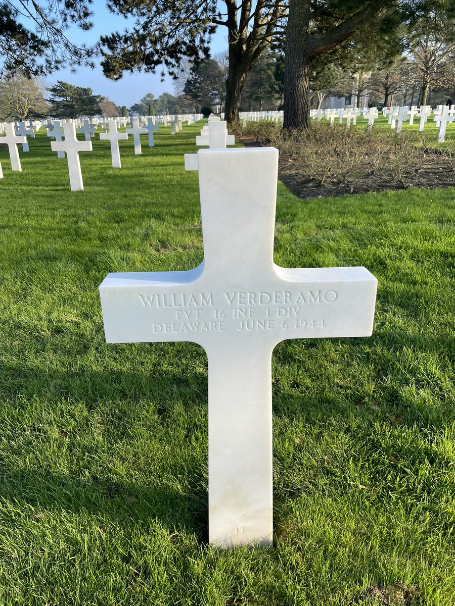 eatinglasvegas's tweet photo. Itβs taken me 40 years and 4 marriages to get to Normandy. It is every bit as fascinating and moving as I thought it would be. #AmericanMemorial #CollevillesurMer #BigRed1 https://t.co/ifDRXOn9pY