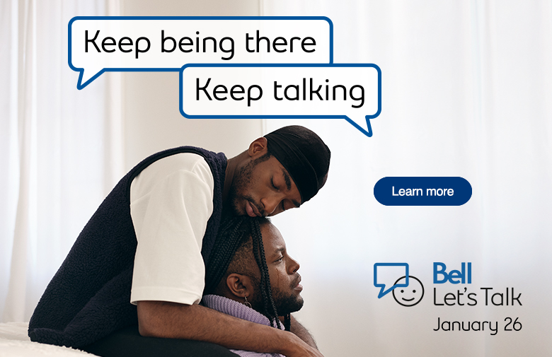 Join us on January 26 to celebrate #BellLetsTalk Day! Keep listening. Keep talking 💙