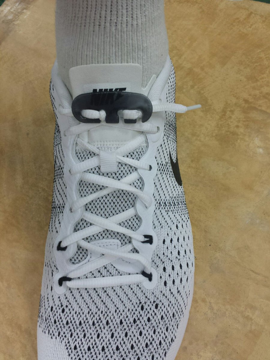 Lacelatch1's tweet photo. @runcamille Lace Latches flex and spread the tension to the eyelets.
You will feel the difference.  More comfort over long miles

https://t.co/uac1DblNLR https://t.co/ODR6MtY8K6