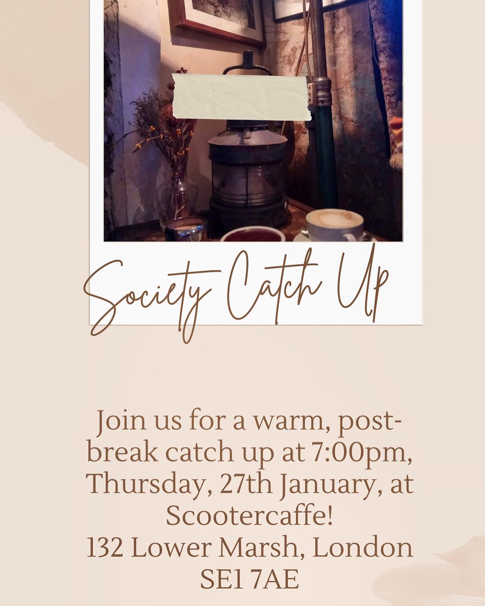 KCL Literary Society tweet media