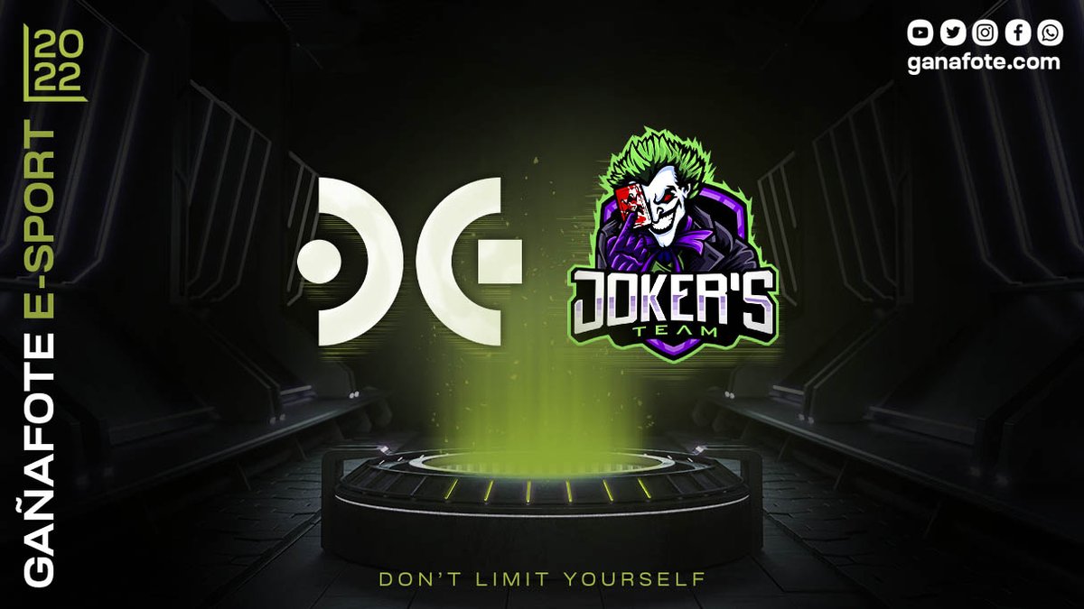 esportsganafote's tweet image. ¡Oficial! Os presentamos a nuestro "as" sacado de la manga🃏
Bienvenidos a la familia Gañafote @Jokers_eTeam 🙌🙌#somosjokers #eSports #Smracing 
@OficialGanafote