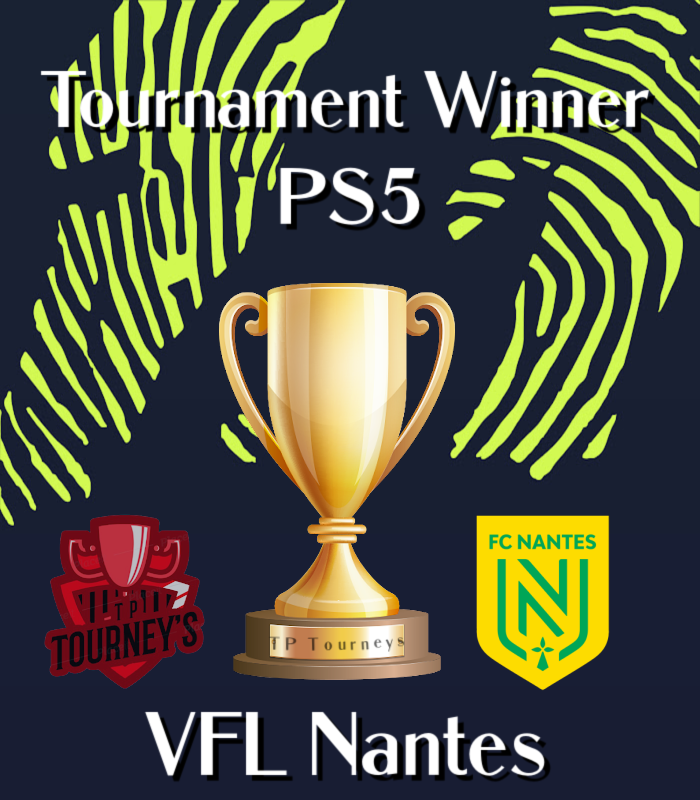 TP_Tourneys's tweet photo. 2nd tournament winner of last night was @VFLNantes1 took it all the way to the last penalty 💪🏆 https://t.co/NVeR5BWW3f