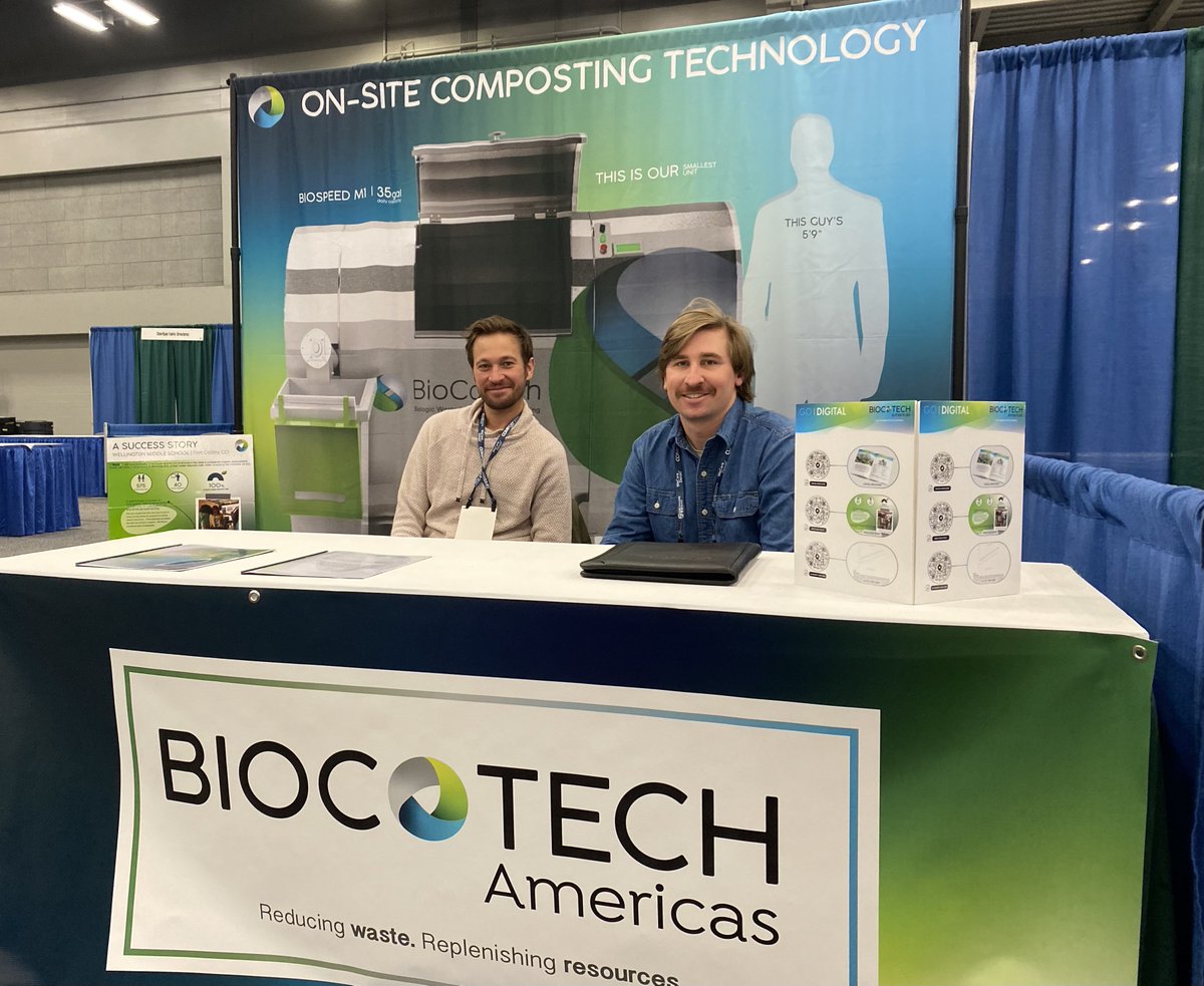 BioCoTechAM's tweet photo. BioCoTech Americas Inc. has arrived in Austin, TX for the US Composting Council Conference 2022!
#Compost #usccc #uscompostcouncil #foodwaste
@USCompostingCou https://t.co/MlX44eWXFq
