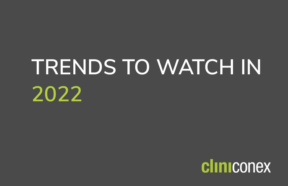 The #seniorcare industry has had to change and adapt at lightning speed over the last 2 years. Will that change continue in 2022? Here are the trends we're paying close attention to: cliniconex.com/trends-to-watc…