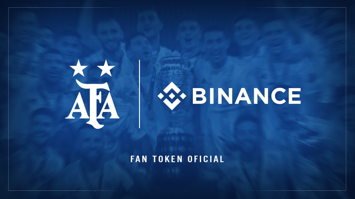 PuenteCripto's tweet photo. ¡Increíble noticia @BinanceArg Main Sponsor de la @afaseleccion y lanzará su Fan Token!

 #Binance #afa #afaseleccion #PuenteCripto https://t.co/utPz0gFOWM