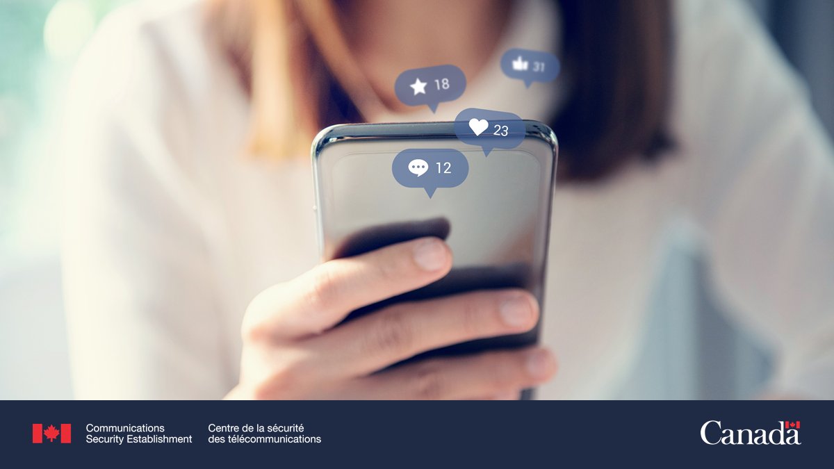#SocialMedia is great for sharing and interacting with others. However, the more we reveal the greater the possibility of becoming a target for a threat actor. 

Protect yourself from social engineering:  getcybersafe.gc.ca/en/resources/s… #DataPrivacyWeek