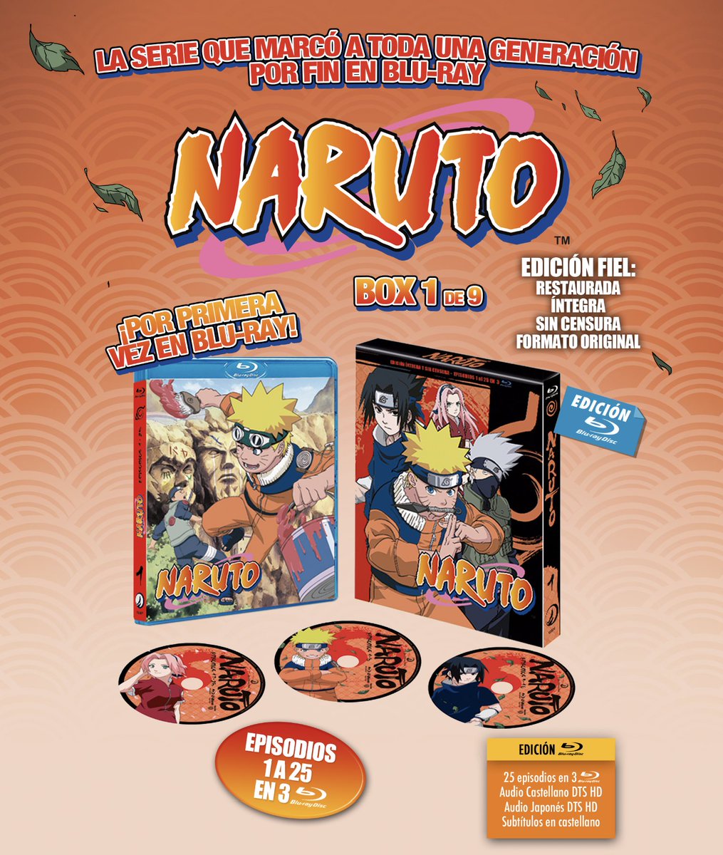 VivaErManga's tweet photo. Menudos títulos se vienen en marzo de la mano de @SelectaVision .
Por un lado, pondrán a la venta en Bluray tanto el Box 1 de #Naruto como el 2º de ‘Dragon Ball Z’. Además, la edición coleccionista de ‘Appare Ranman!’ y la 1ª parte de la temporada final de ‘Ataque a los Titanes’ https://t.co/Q2uGBjbgTS