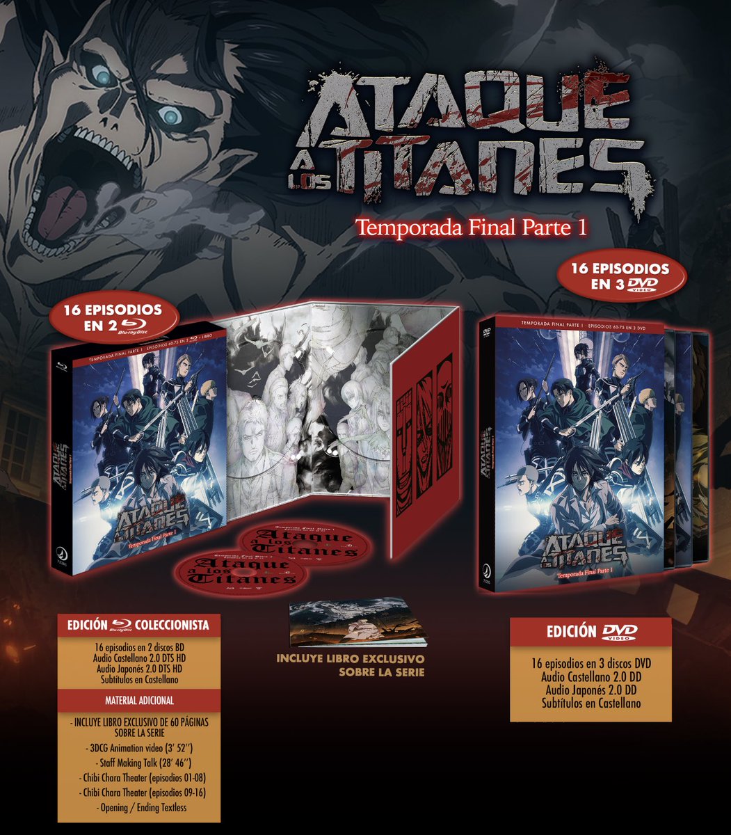 VivaErManga's tweet photo. Menudos títulos se vienen en marzo de la mano de @SelectaVision .
Por un lado, pondrán a la venta en Bluray tanto el Box 1 de #Naruto como el 2º de ‘Dragon Ball Z’. Además, la edición coleccionista de ‘Appare Ranman!’ y la 1ª parte de la temporada final de ‘Ataque a los Titanes’ https://t.co/Q2uGBjbgTS