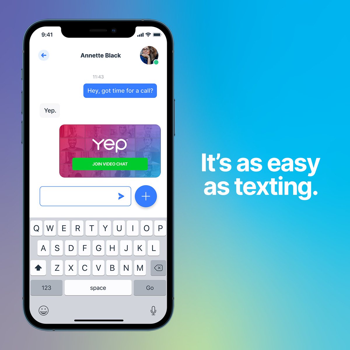 heyyepchat's tweet photo. Text a Yep link to your mom right now - she deserves it 🙌
https://t.co/9cpmDfhqaa 

#heyyep #easyastexting #simple #nohassle #Videocall #videochat https://t.co/0LdD21i7kZ
