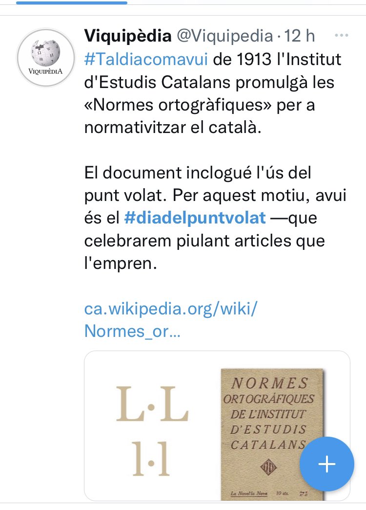 Anydela22_'s tweet photo. Avui és el dia internacional del "Community Manager" així q volem felicitar al nostre CM q és qui està escrivint aquesta piulada i parlant d'ell en tercera persona. Gràcies per la feina excel•lent q fas… tot i q tens un punt volat!😉
#DiadelCommunityManager +
#DiaDelPuntVolat https://t.co/ntyFFl7fu9