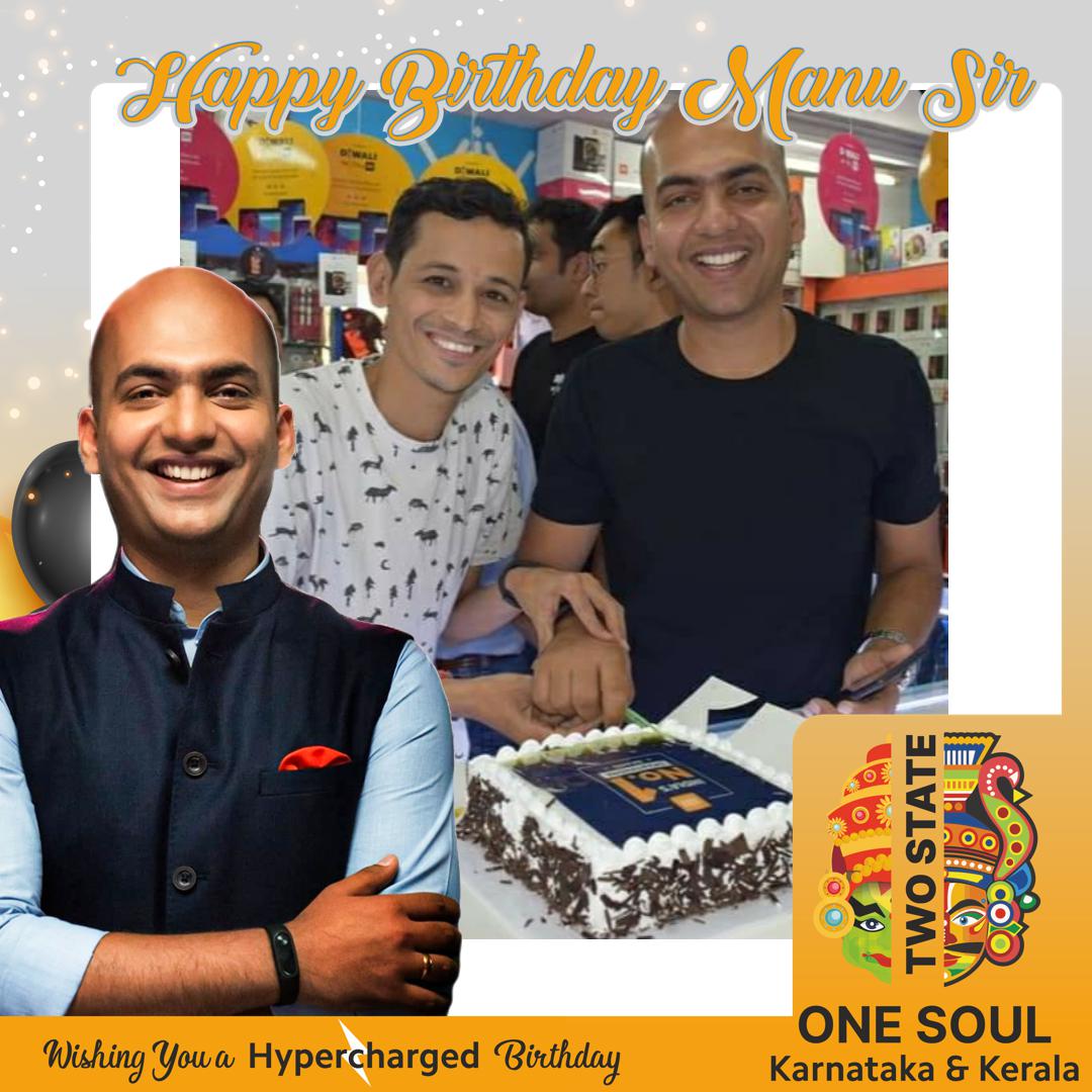 ManishTelecom_'s tweet photo. May your birthday be as amazing as you are @manukumarjain Sir...

#HyperChargedManu 👑
#HappyBirthdayManu 🎂
#NoMiWithoutYou 🧡

@XiaomiIndia @RedmiIndia https://t.co/nM1aCRuviW