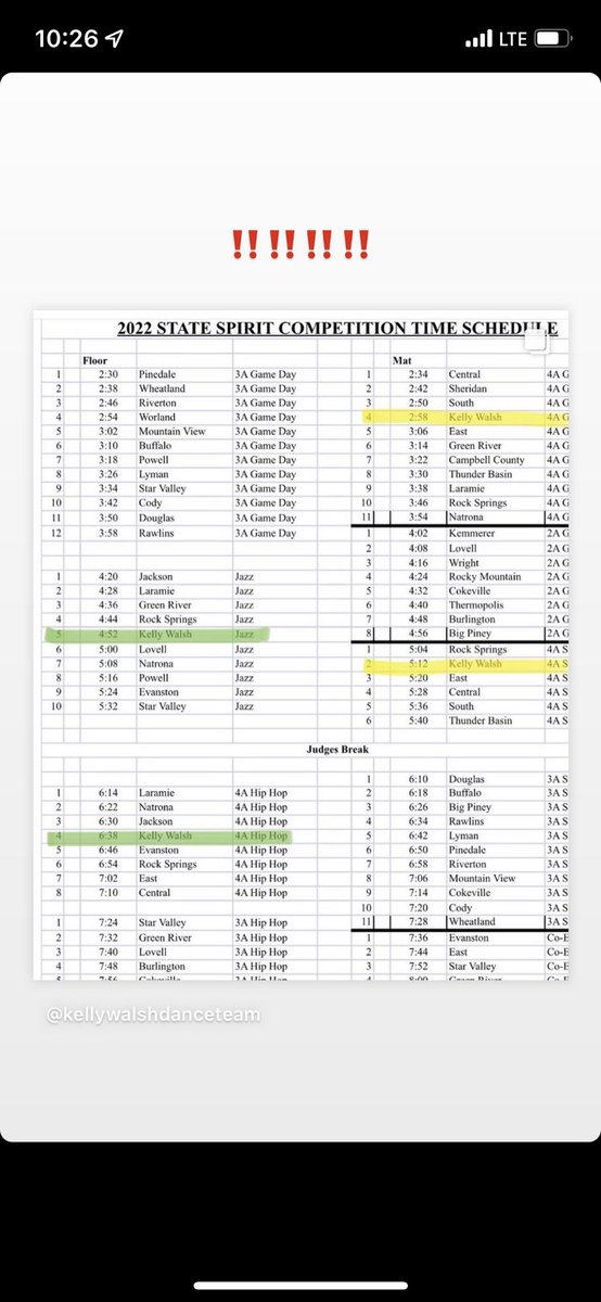 KWDT_team's tweet photo. 🚨STATE IS COMING UP🚨
Friday @ 4:50 and 6:30 ⤵️
Show up and support‼️🎉 https://t.co/QMYf56qhP3