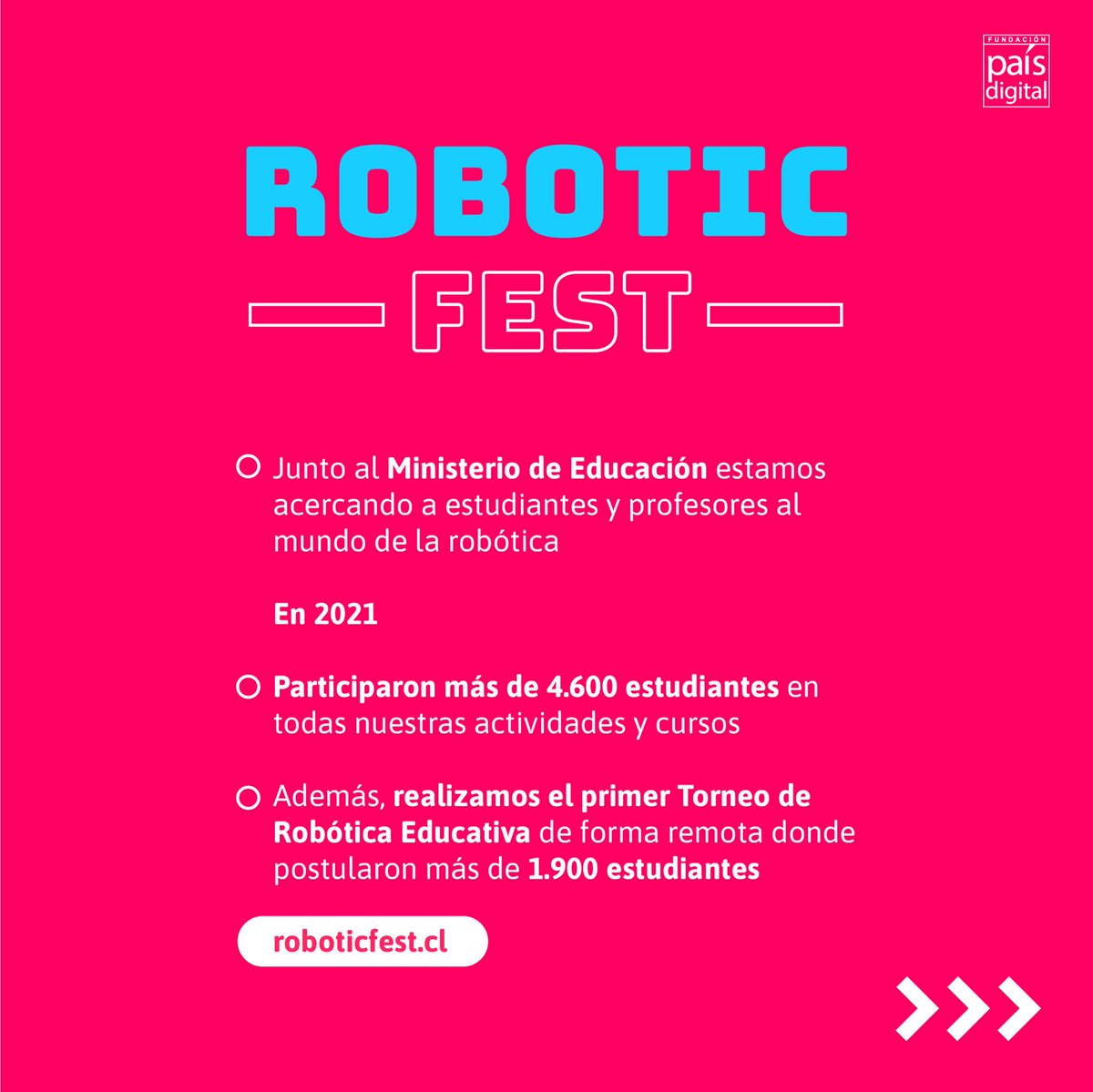 fpaisdigital's tweet image. #RoboticFest 🤖🤖❤️

🔗 roboticfest.cl