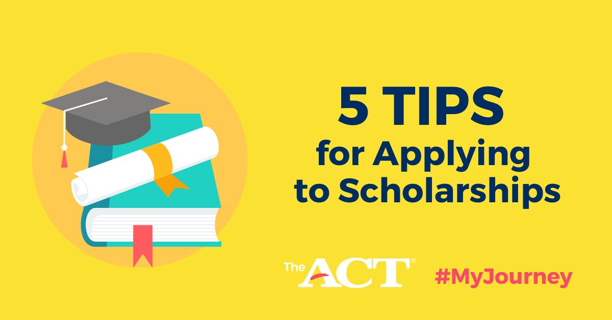 Some simple tips for applying to scholarships:

1. Fill out your FAFSA
2. Understand the different scholarship requirements and deadlines
3. Get personal
4. Find examples
5. Review your application

Watch the #MyJourney scholarship session to learn more: bit.ly/3FWEioC