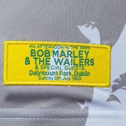 cedellamarley's tweet photo. Introducing @bfcdublin’s 2022 away kit, a testament to dad's last ever outdoor concert, Dalymount Park 1980 - the kit will raise funds to bring football and music to asylum seekers in Ireland. 
"Unity is the world’s key, and racial harmony"❤️🌎 #OneLove 
 https://t.co/w92WrMT3Gh https://t.co/Sp0a587Rbw