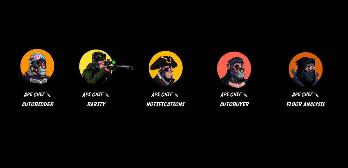 Llamaverse_'s tweet photo. Introducing our Partnership with @ApeChefNFT.
Our holders at Llamaverse get access to (as they release):
- Autobidder
- Notification Tool
- Rarity Tool
- Autobuyer tool
- Floor Analysis Tool

Preview:
https://t.co/cSkJOrq12P

Engagement on this tweet is noted for WL chance. https://t.co/DH9r4jMRQ9