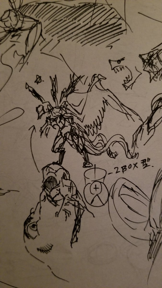 #やじるのらくがき
ようつべ観ながらもにょもにょ落書き。 