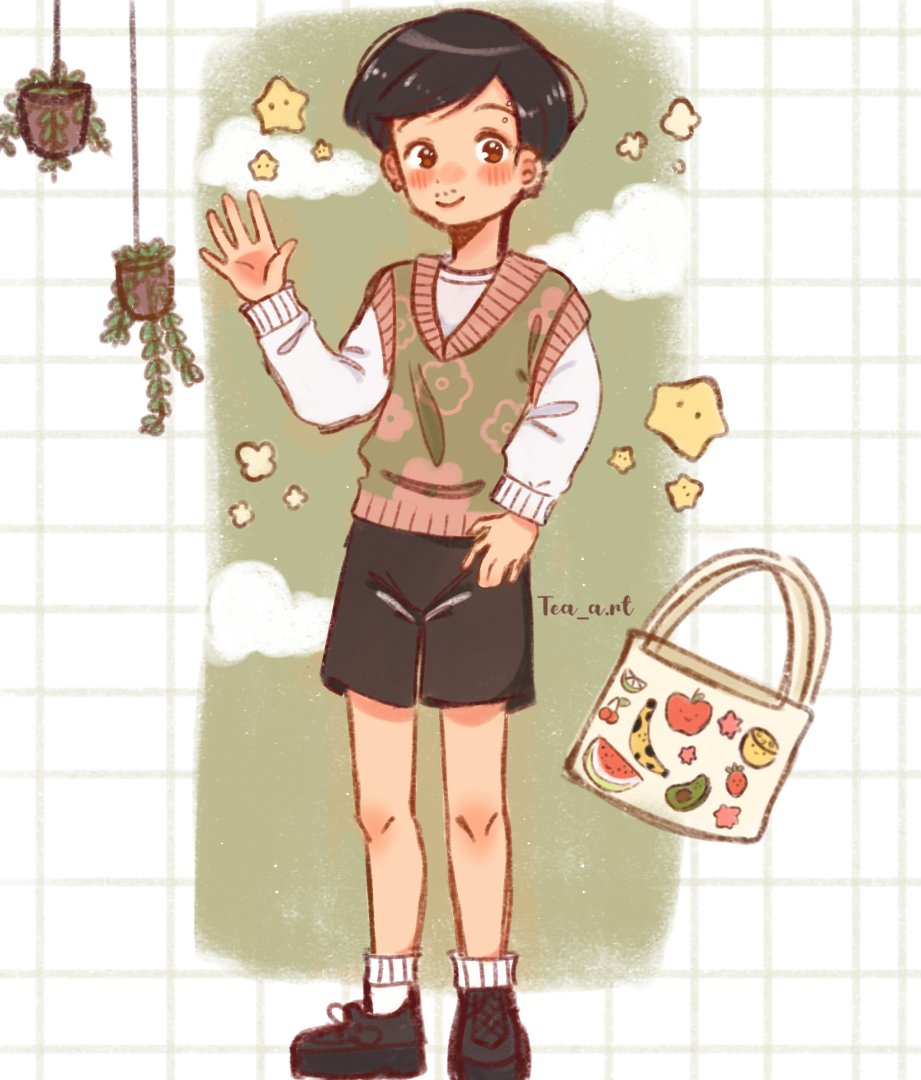 Milkshacats's tweet photo. Desenho que eu fiz para o @rolevegano , referências do lado 🥗🌱🥬🌟😖✌🏼 https://t.co/cOn6q7djis