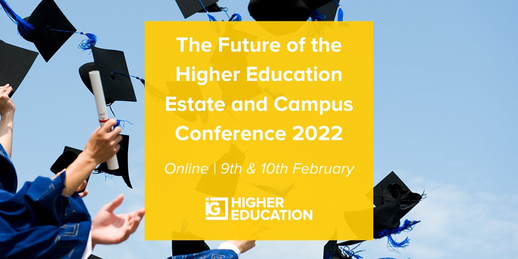 IG_FurtherEd's tweet photo. There's not long to go until the Future of the HE Estate and Campus Conference takes place! Join us to find out how space and design are transforming the way higher education campuses are used in the post-pandemic landscape. Take a look at the agenda here: https://t.co/emw9IfBY6n https://t.co/Z0zcgIshg3