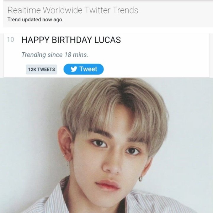XuxiBrazil's tweet photo. INFO | 24.01.22

O Lucas está em 10° lugar nos treads global!

HAPPY BIRTHDAY LUCAS
#HappyLucasDay  
#OurBrightestLightLucas
#우리의_햇살_루카스_생일축하해 https://t.co/nZCKlfDLpt