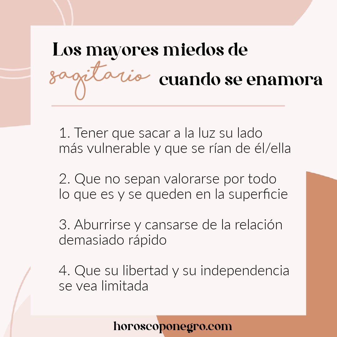sagitario_hn's tweet photo. Los mayores miedos de #Sagitario cuando se enamora ♐️ https://t.co/gXZGscBGsH